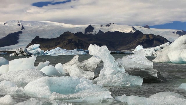 Jokulsarlon冰环礁湖视频素材