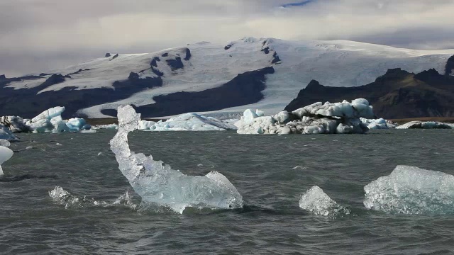 Jokulsarlon冰环礁湖视频素材