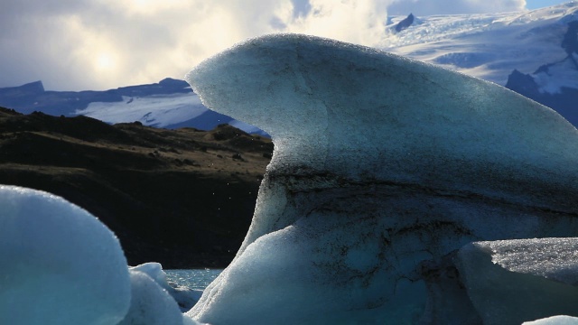 Jokulsarlon冰环礁湖视频素材