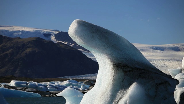 Jokulsarlon冰环礁湖视频素材