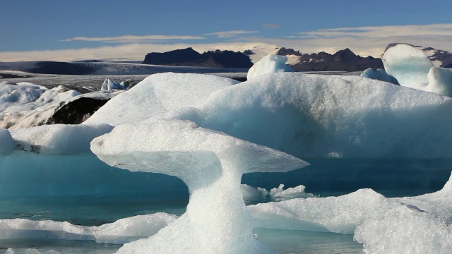 Jokulsarlon冰环礁湖视频素材