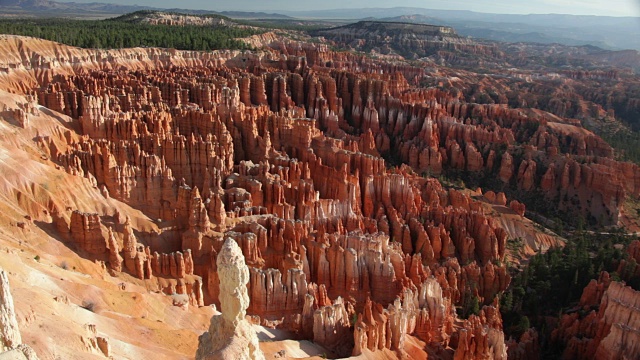 布莱斯峡谷的hoodoo视频素材