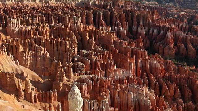 布莱斯峡谷的hoodoo视频素材