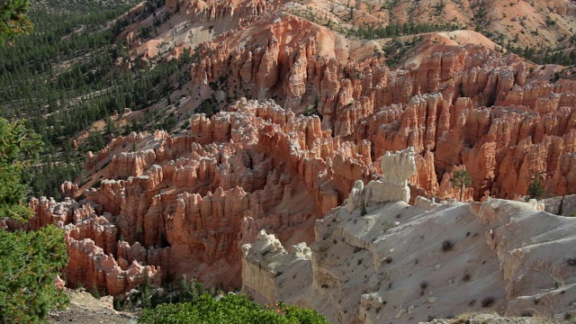 布莱斯峡谷的hoodoo视频素材