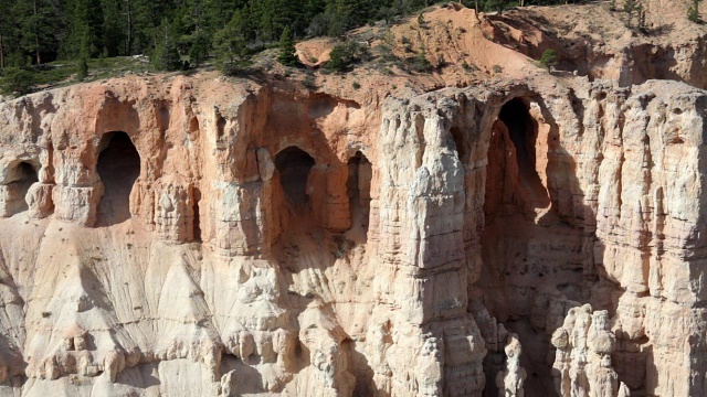 布莱斯峡谷的hoodoo视频素材