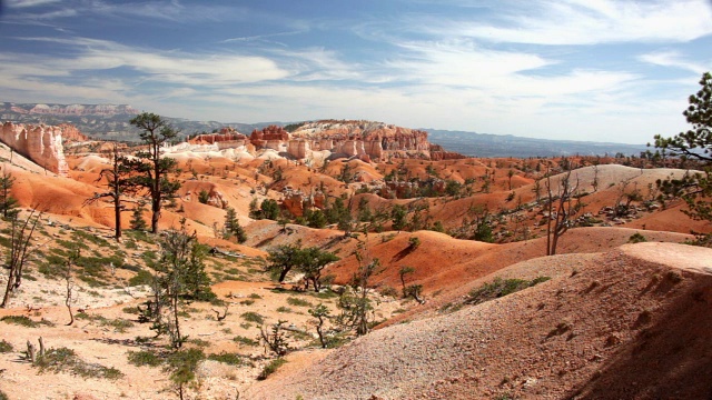 布莱斯峡谷的hoodoo视频素材