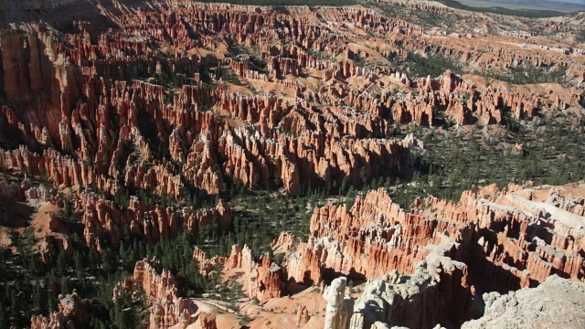 布莱斯峡谷的hoodoo视频素材