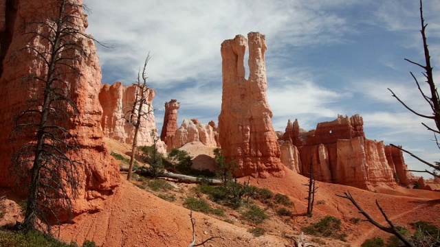 布莱斯峡谷的hoodoo视频素材