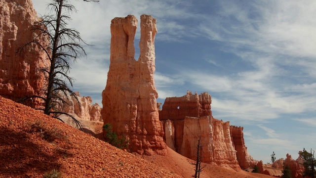 布莱斯峡谷的hoodoo视频素材