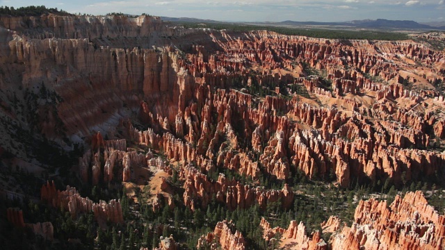 布莱斯峡谷的hoodoo视频素材