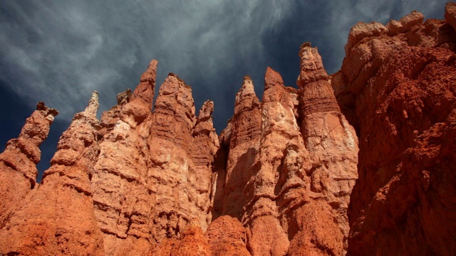 布莱斯峡谷的hoodoo视频素材