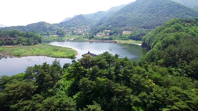 布索达马克亭景区鸟瞰图(著名景点)视频素材