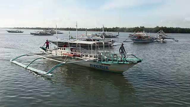 菲律宾，巴拉望岛，本田湾，蛇岛视频素材