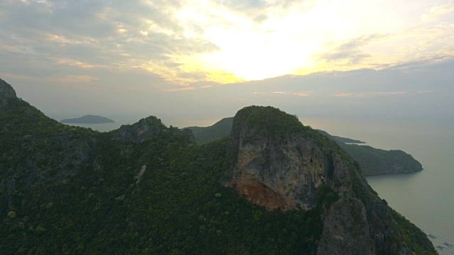 泰国，航拍岛屿视频素材