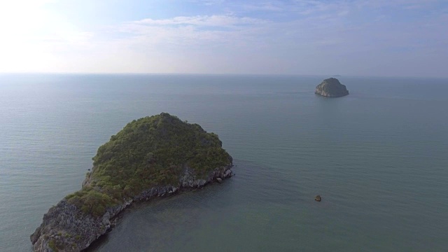 航空:进岛视频素材