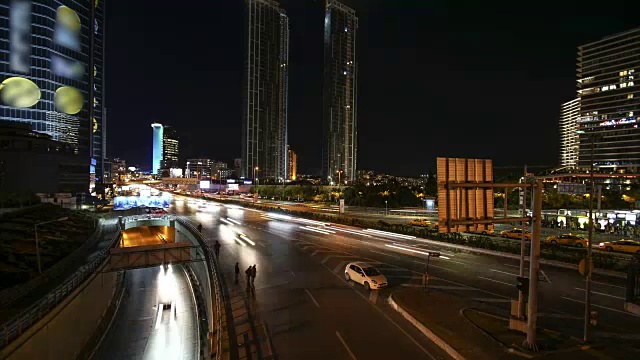 间隔拍摄在市中心视频下载