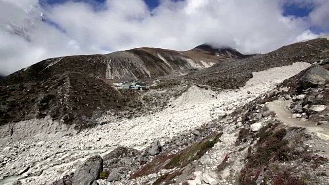 加德满都和珠穆朗玛峰，尼泊尔视频素材