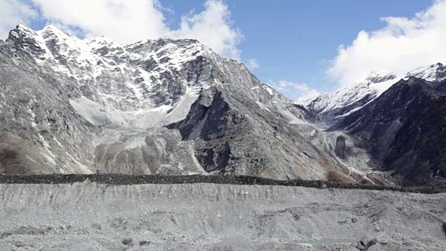 加德满都和珠穆朗玛峰，尼泊尔视频素材