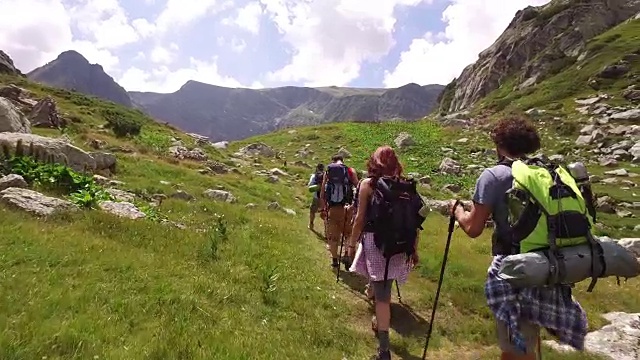 登山视频素材