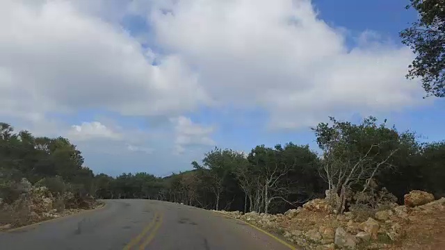 地中海的道路视频素材