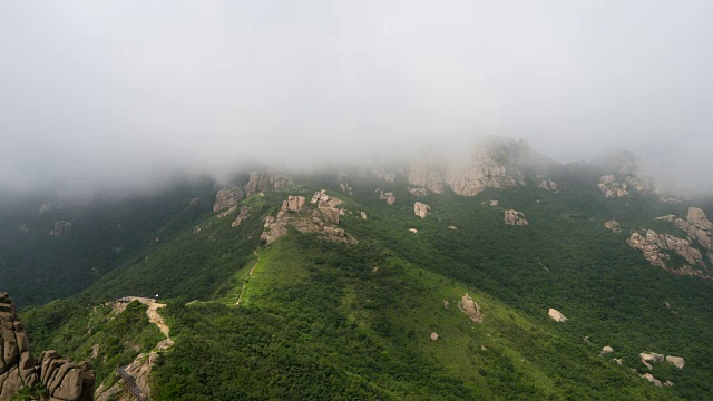 居望三山长贡峰(热门旅游景点)视频素材