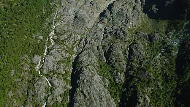 飞越智利奎拉特冰川视频素材