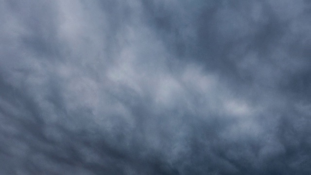 间隔拍摄雨云视频素材