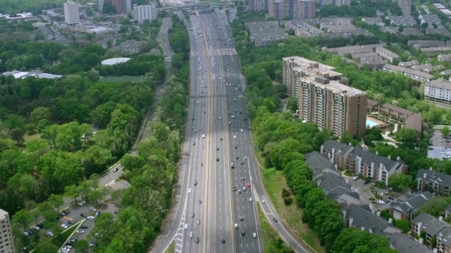 “HA WS航拍美国华盛顿特区道路”视频素材