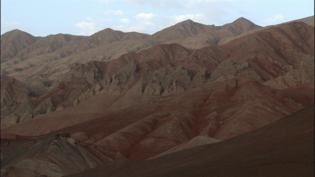 火焰山，中国新疆省视频素材