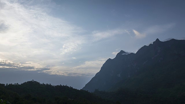 青岛山顶的日出视频素材