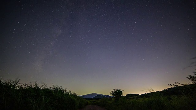 je柔道松当日地区的星形步道视频素材