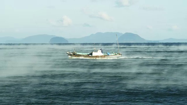 hiif wa arashi在Ehime县，日本视频素材