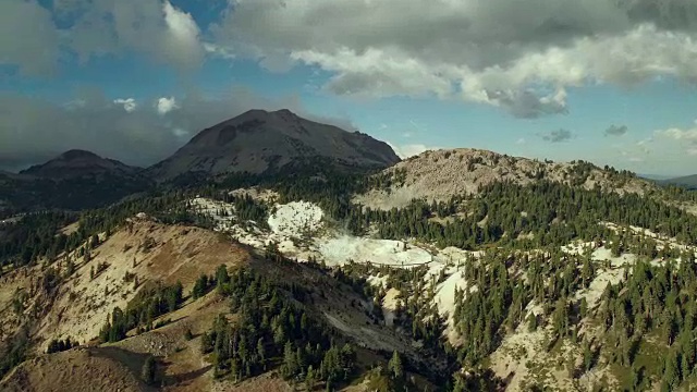 地热温泉和休眠火山视频素材