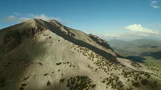 加州拉森火山视频素材