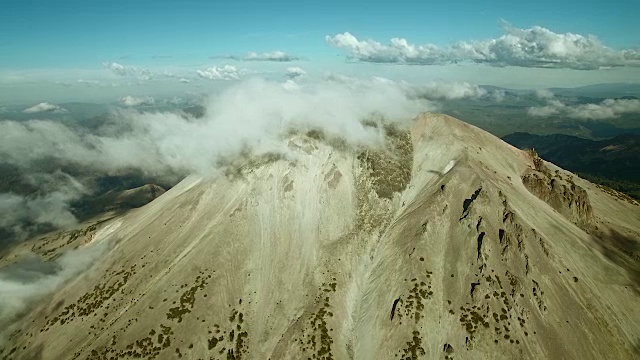 加州拉森山活火山视频素材