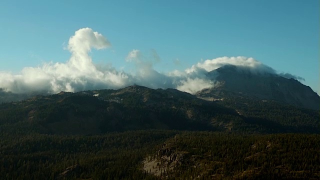 拉森国家公园的山地景观视频素材