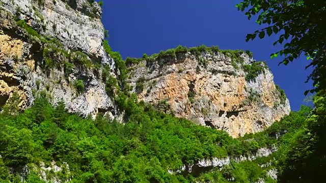 anisclo峡谷，Ordesa和Monte Perdido国家公园视频素材