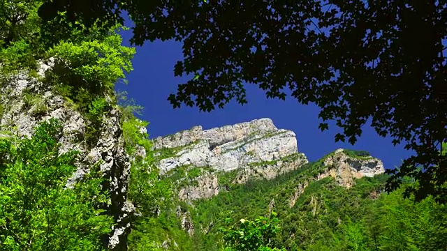 anisclo峡谷，Ordesa和Monte Perdido国家公园视频素材