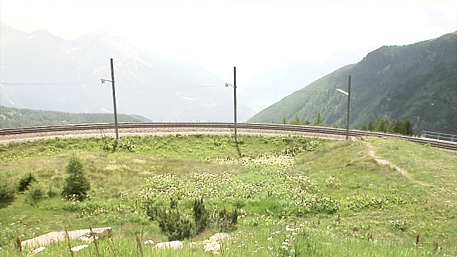 Rhaetian Railway / Rhätische Bahn视频素材