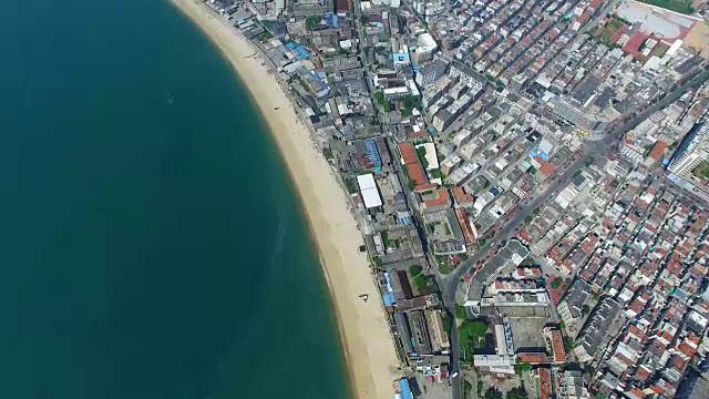 Aerial view of Dongshan Island,Fujian Province,China.南门湾 东山视频素材