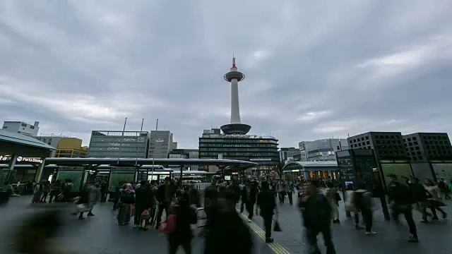 京都大厦视频素材