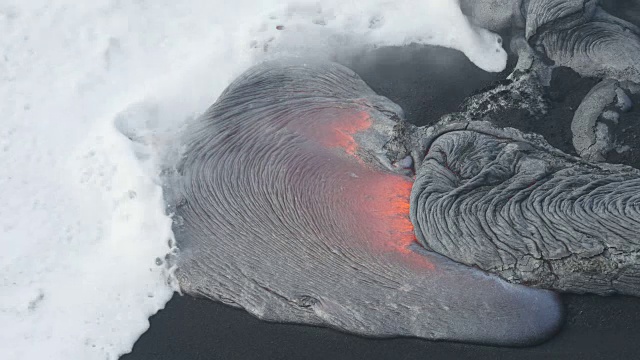 夏威夷的基拉韦厄火山视频素材