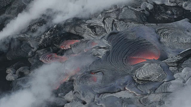 夏威夷的基拉韦厄火山视频素材