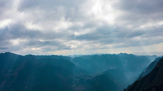 延时山云视频素材