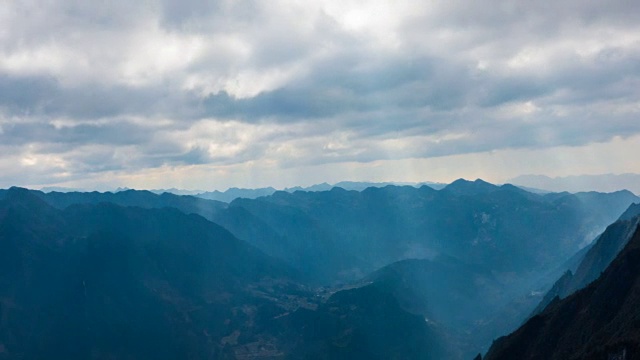 延时山云视频素材