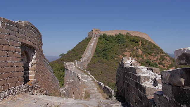 长城，中国河北视频素材