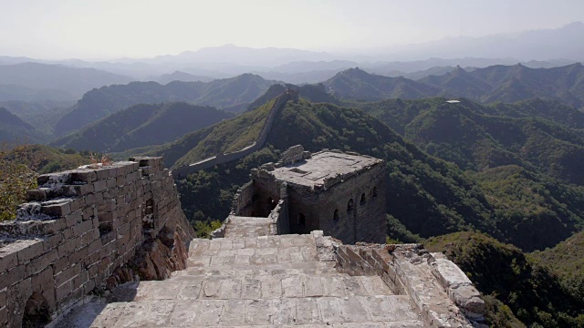 长城，中国河北视频素材