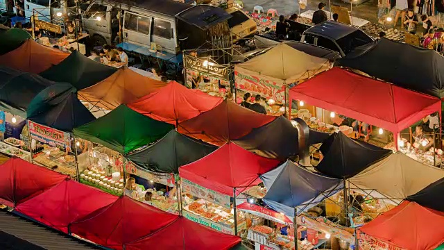 夜市训练二手市场视频素材