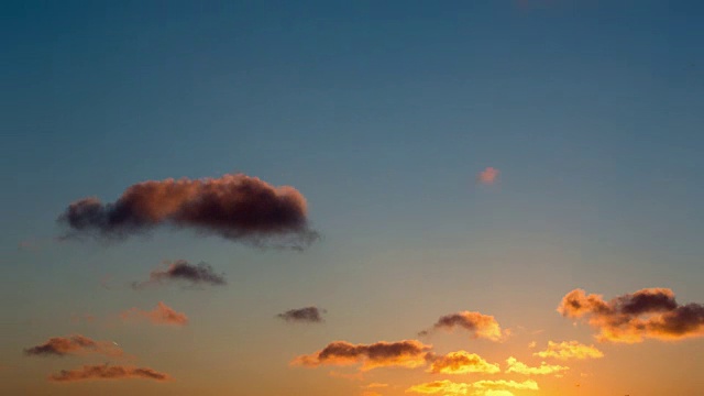 天空timelaps视频素材