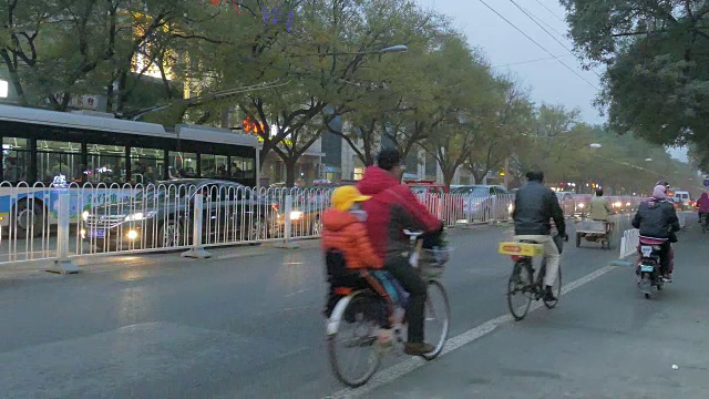 北京街景，中国视频素材